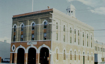 Old picture of fire hall