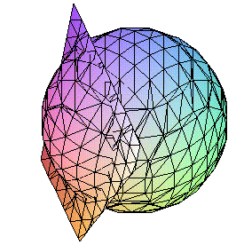 sphere+plane