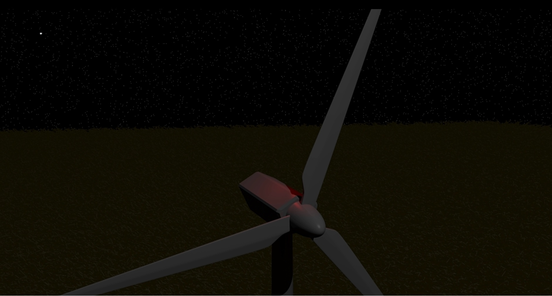 Windmill night