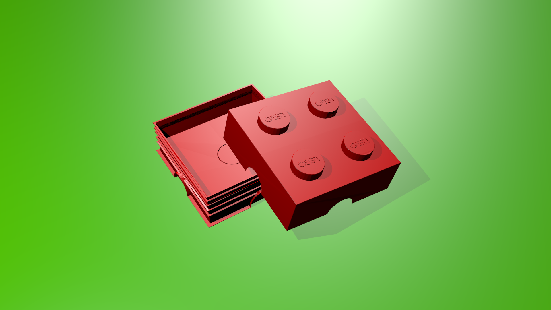 box materials and lighting