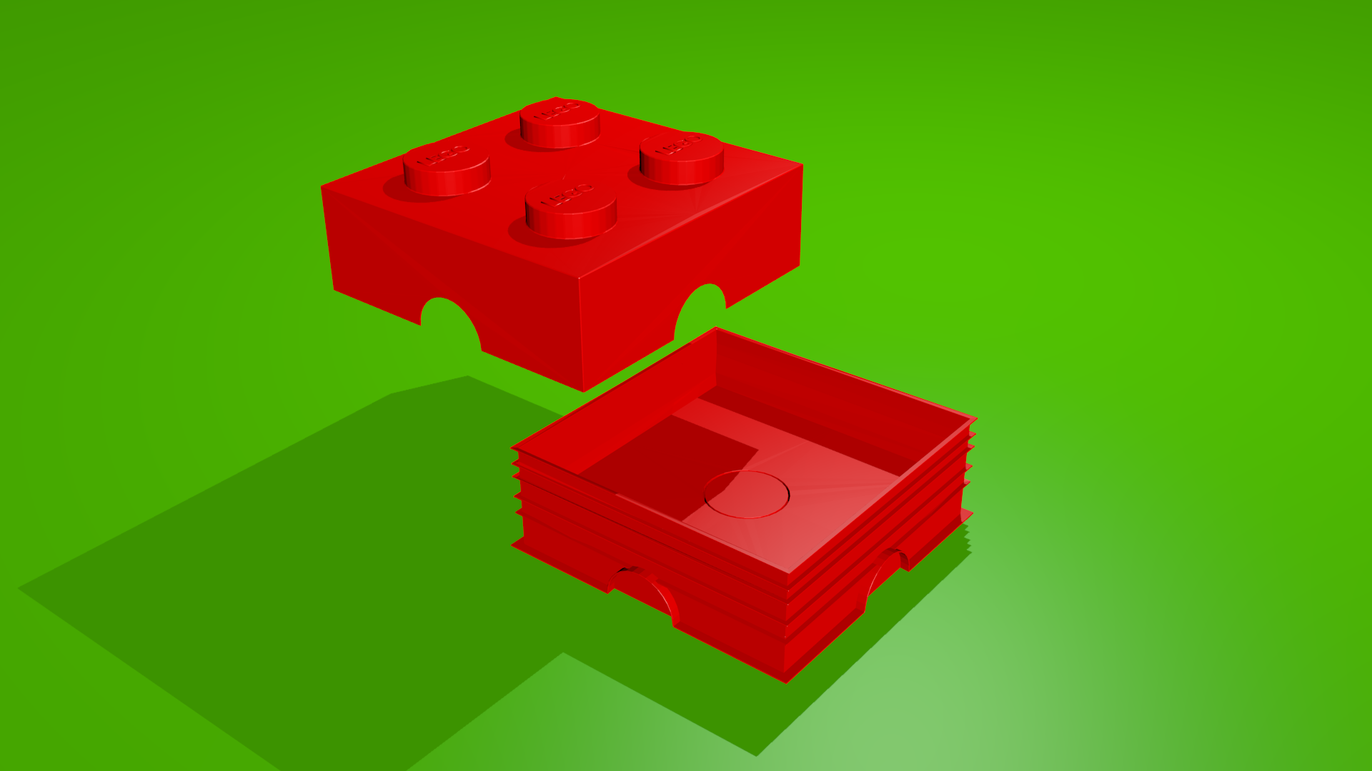 box materials and lighting