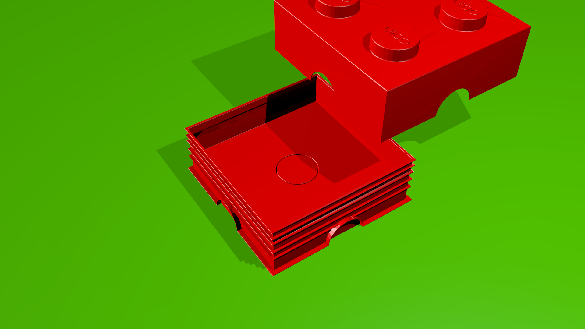 box materials and lighting
