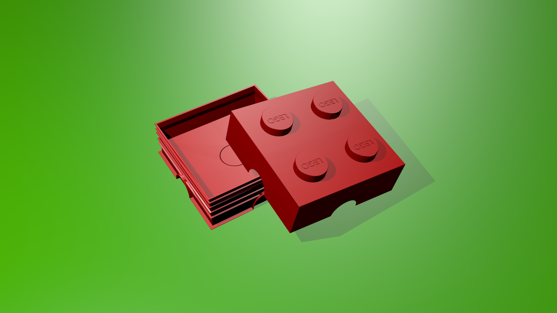 box materials and lighting